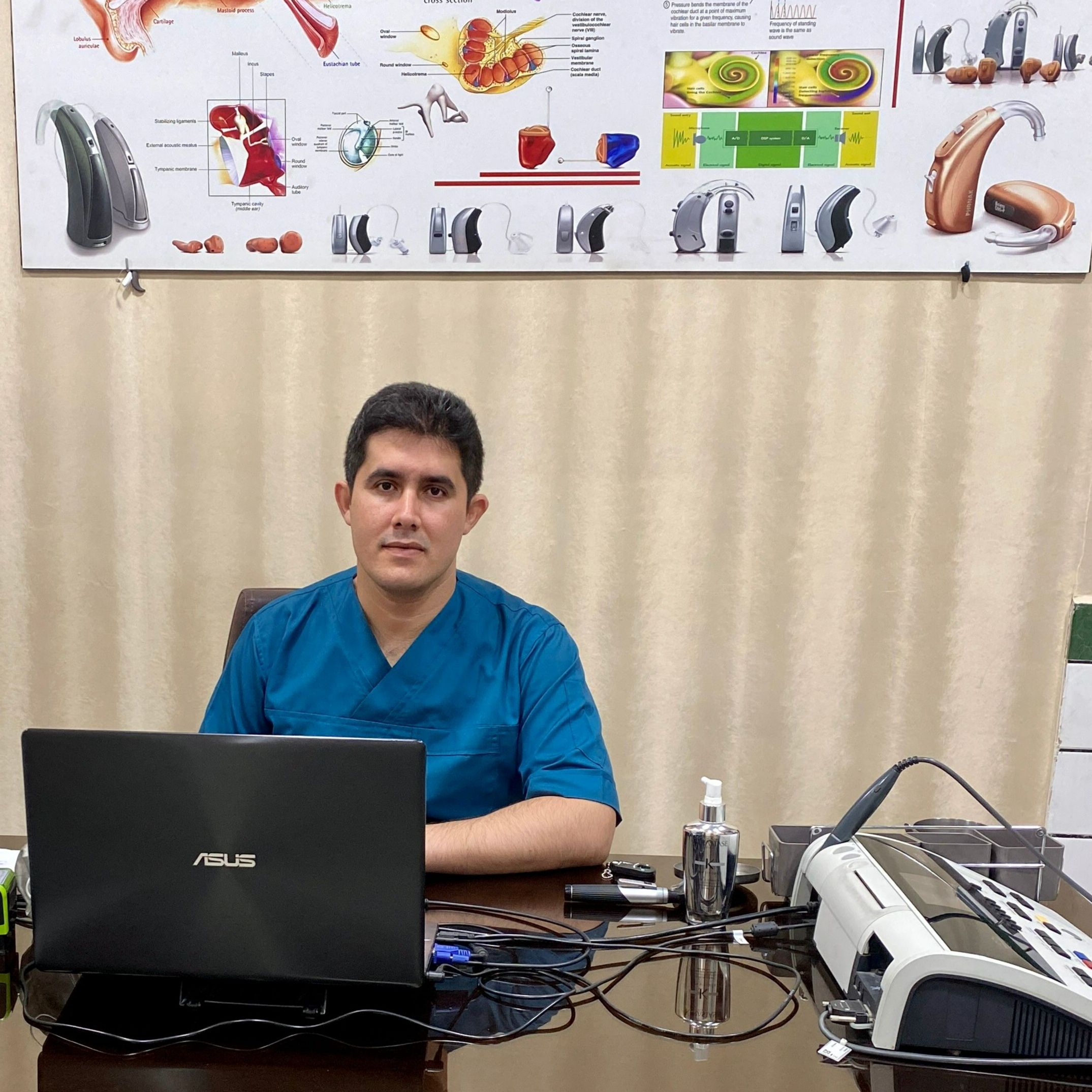 میلاد اسدیانی - شنوایی سنجی دزفول