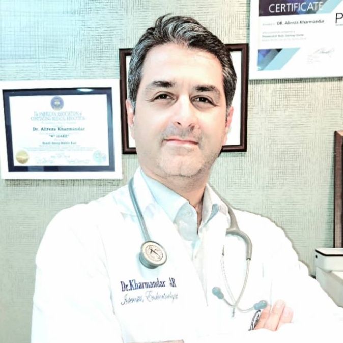 دکتر علیرضا خرمن دار - داخلی شیراز