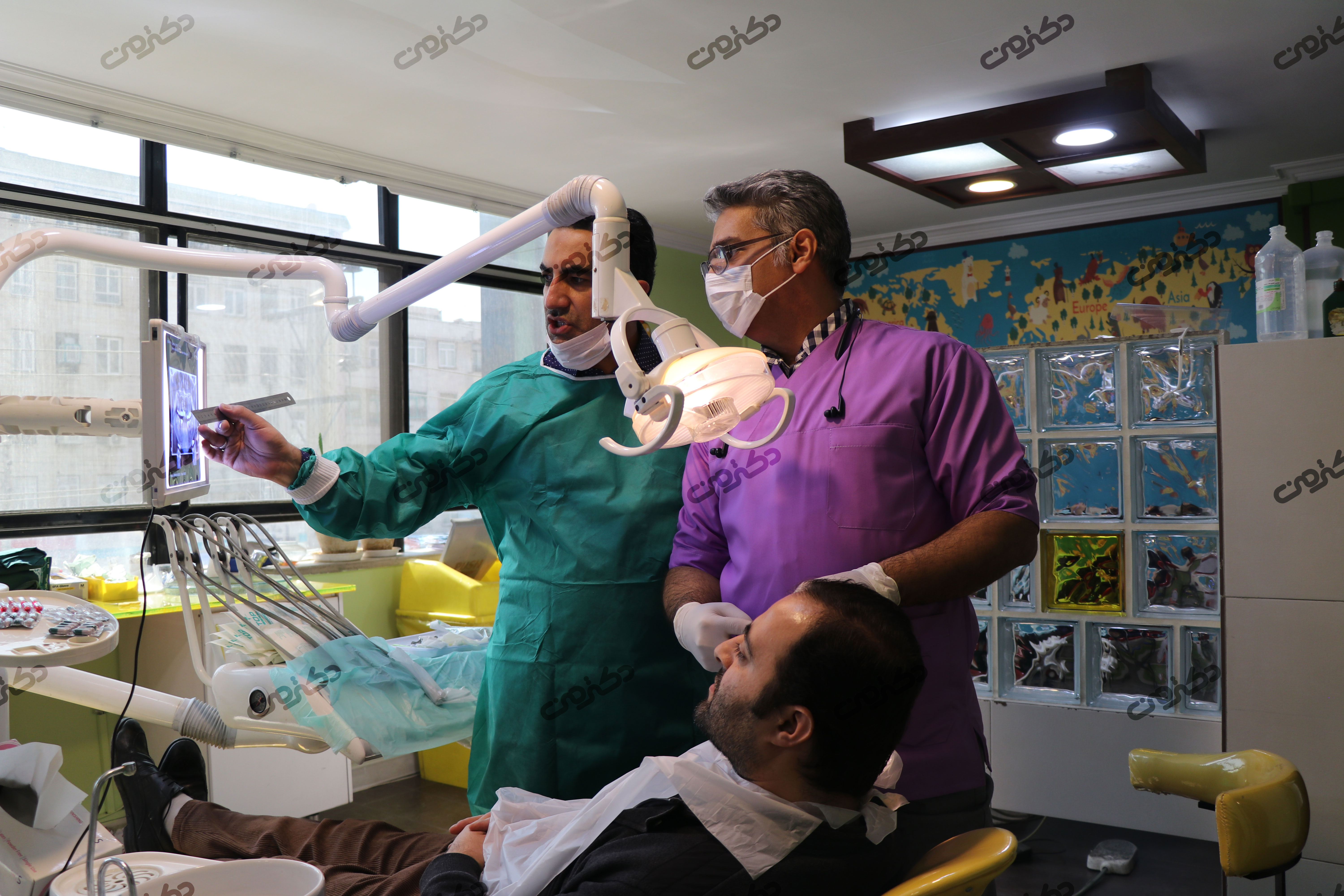 دندانپزشکی مهرگان کرج - دندانپزشکی تخصصی در کرج- دکتر من